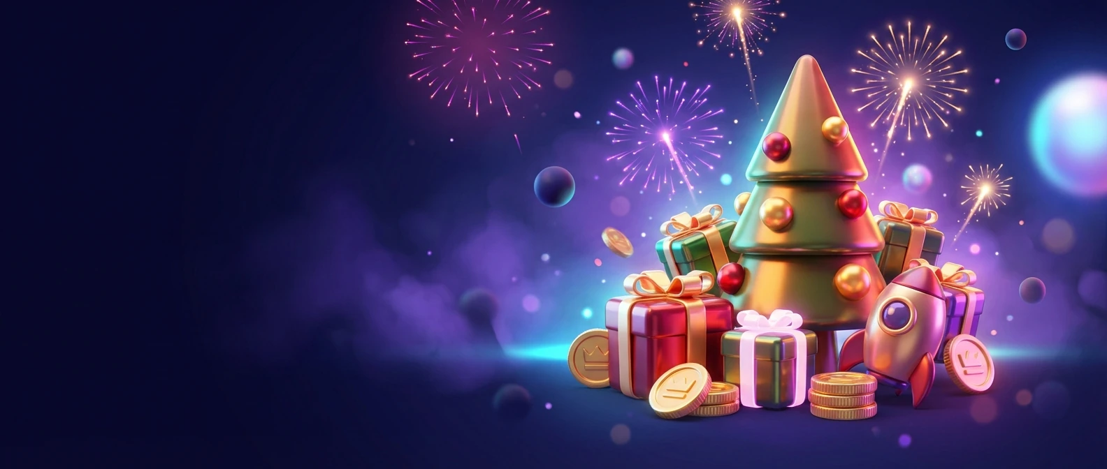 Stelario Casino Banner – Space-Design und Bonus-Shop